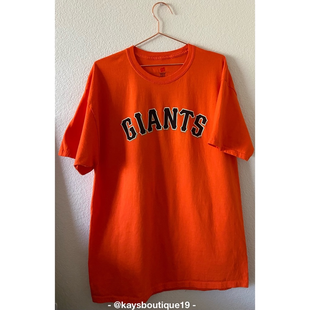 San Francisco Giants #18 Matt Cain Unisex Shirt Size XL